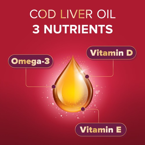 Seven Seas Cod Liver Oil Plus Omega-3 Maximum Strength Liquid