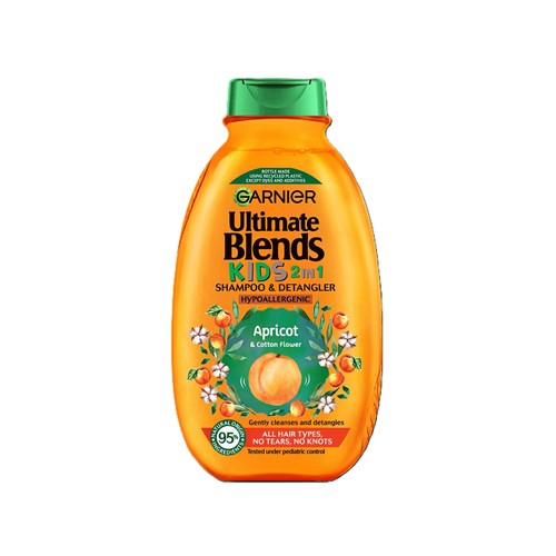 Garnier Ultimate Blends 2-in-1 Kids Apricot No Tears Shampoo