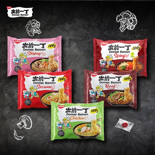 Nissin Demae Ramen Sesame Noodles