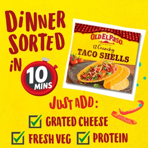 Old El Paso Crunchy Taco Shells