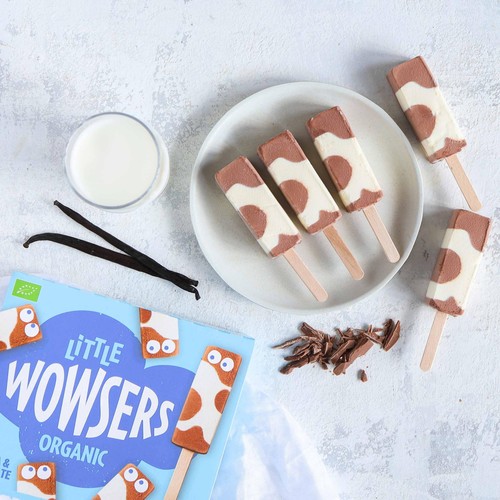 Wowsers Organic Little Vanilla & Chocolate Ice Cream Lollies