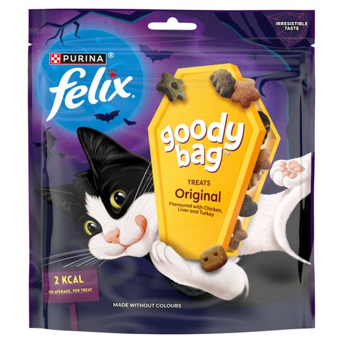 Felix Goody Bag Original Chicken Liver and Turkey Cat Treats