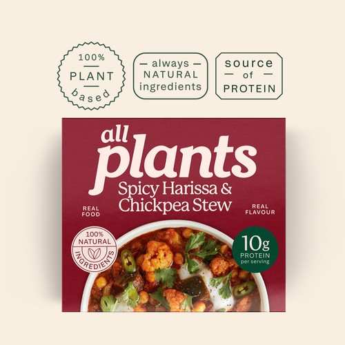 all plants Spicy Harissa & Chickpea Stew