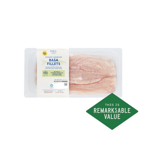 M&S Basa Fillets