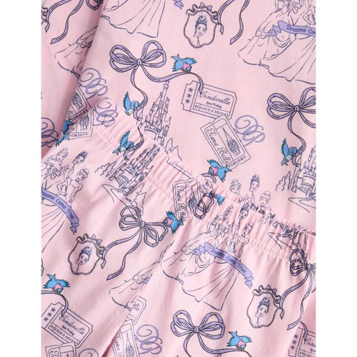 M&S Princess Core Essential LS LL Pyjamas, 4-5 Years, Blue