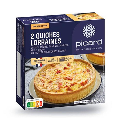 Picard 2 Lorraine Quiches