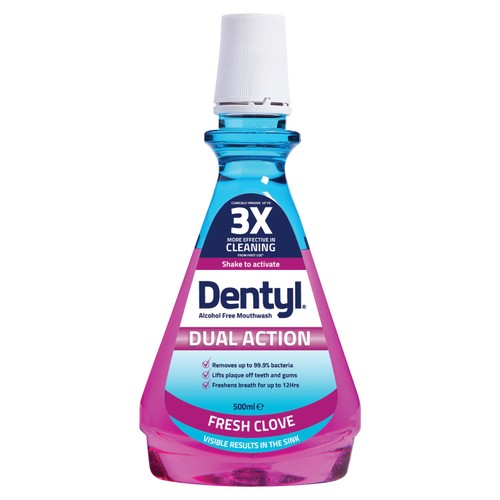 Dentyl Dual Action Fresh Clove CPC Mouthwash