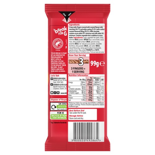 Kit Kat Salted Caramel Sharing Block