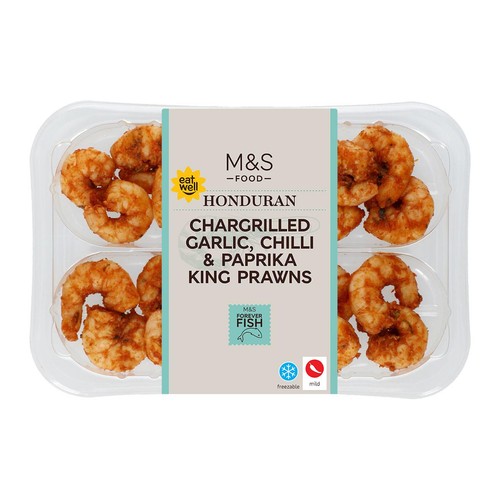 M&S Chilli, Garlic & Paprika King Prawns