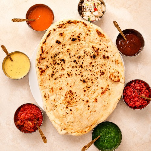 Leicester Handmade Bakery Plain Naan Breads