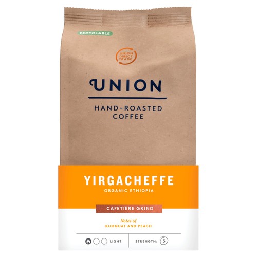 Union Yirgacheffe Ethiopia Cafetiere Grind