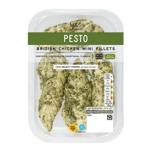 M&S Pesto Chicken Mini Fillets