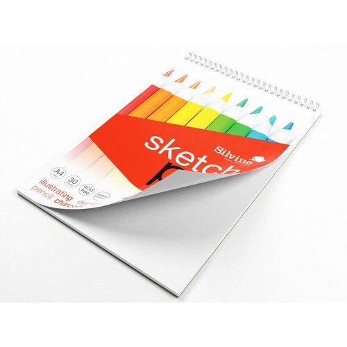 Silvine A4+ Twin Wire Sketch Pad