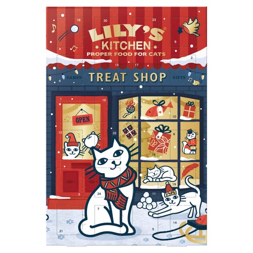 Lily's Kitchen Christmas Cat Advent Calendar