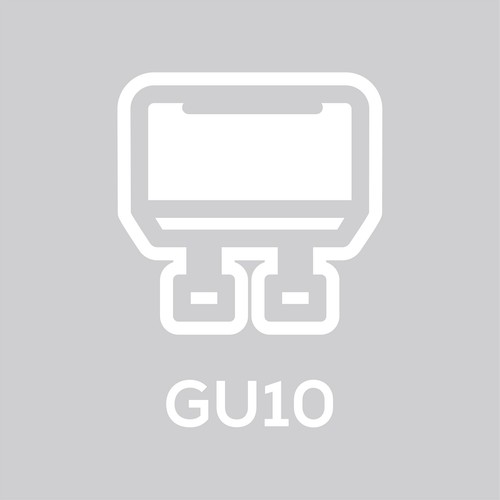 TCP LED White GU10 345L 4.4W Warm White