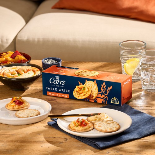 Carr's Table Water Toasted Sesame Crackers