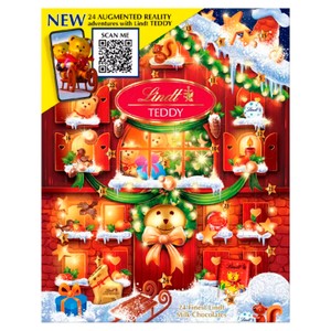 Lindt Teddy Augmented Reality Chocolate Advent Calendar