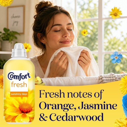Comfort Fresh Sunshiny Days Fabric Conditioner 31 Washes