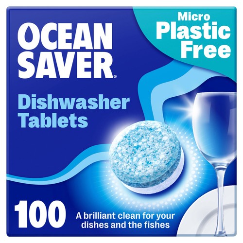 OceanSaver Plastic Free Eco Dishwasher Tablets