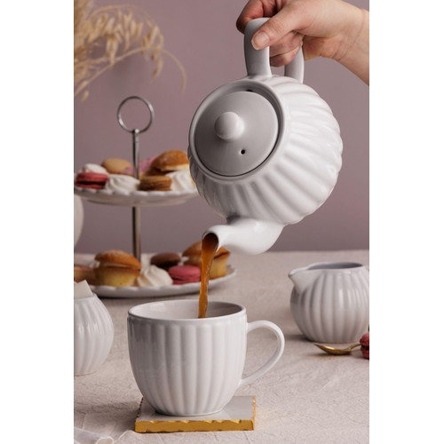 Price & Kensington Luxe Large 1.1L  White Teapot