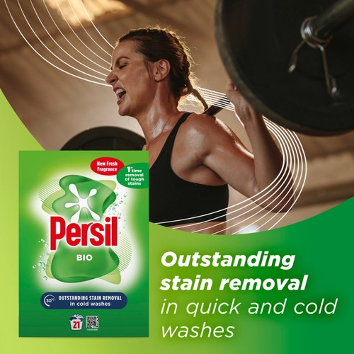 Persil Bio stain Fabric Cleaning Washing Powder 21 Wash
