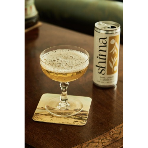Shima Lychee & Green Tea Sake Spritz