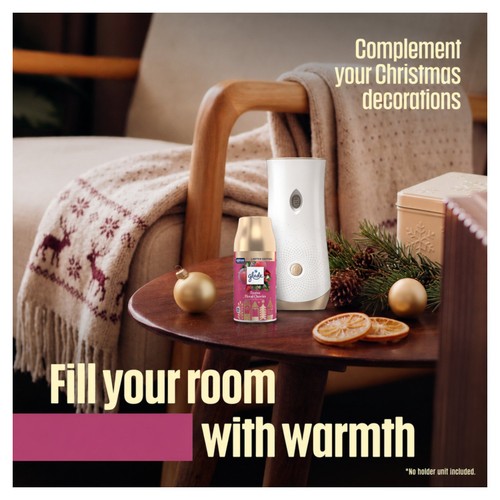 Glade Automatic Air Freshener Spray Refill Frosted Floral Cherries