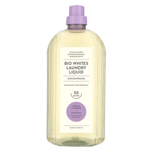 M&S Bio Whites Laundry Liquid French Lavender & Geranium 50 Wash 