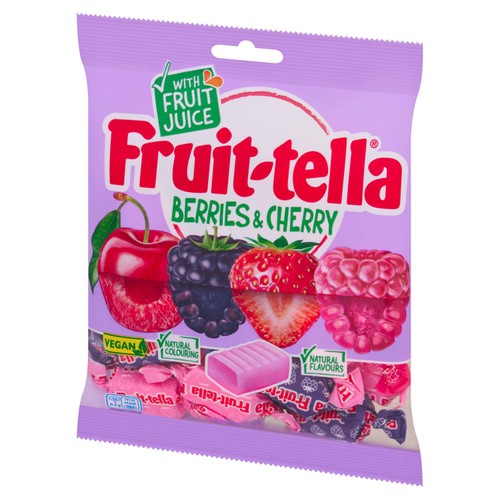 Fruittella Berry & Cherry Chews Sweets Sharing Bag