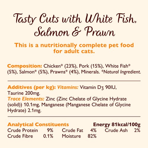 Lily's Kitchen Tasty Cuts in Gravy Mixed Multipack Wet Food for Cats