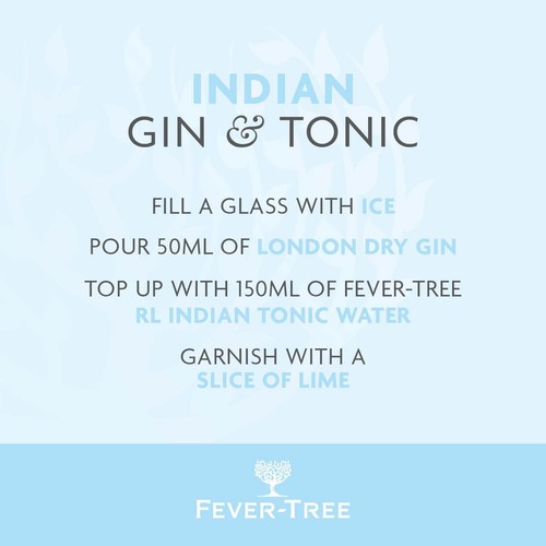 Fever-Tree Light Indian Tonic Water Cans