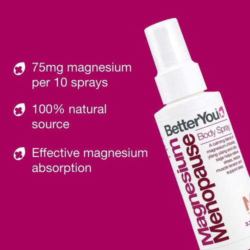 BetterYou Magnesium Menopause Body Spray