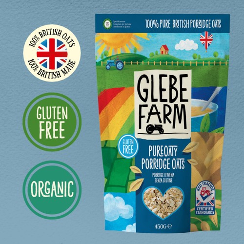 Glebe Farm Gluten Free Porridge Oats