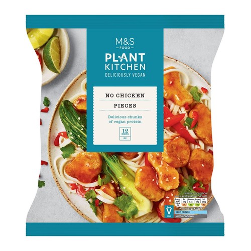 M&S Plant Kitchen No Chicken Pieces Frozen