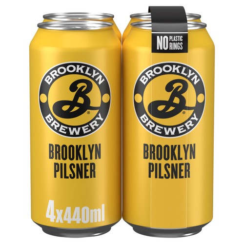 Brooklyn Pilsner Crisp Lager Beer Cans