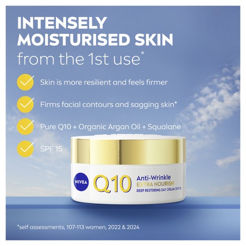 NIVEA Q10 Power Anti-Wrinkle 60+ Day Cream 