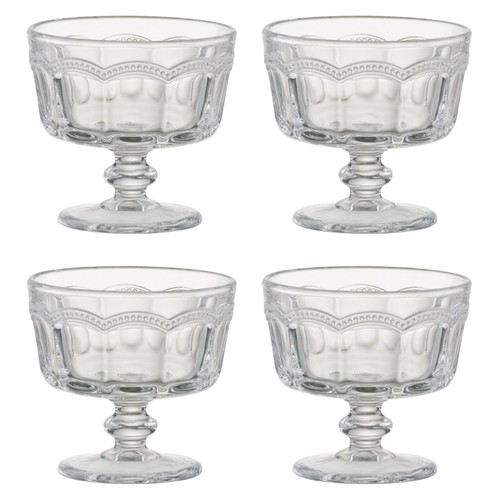 Artland Pearl Ridge Mini Trifle Bowls
