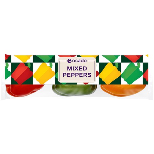 Ocado Mixed Peppers