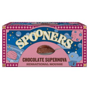Spooners Chocolate Supernova Sensational Mousse 2x70g