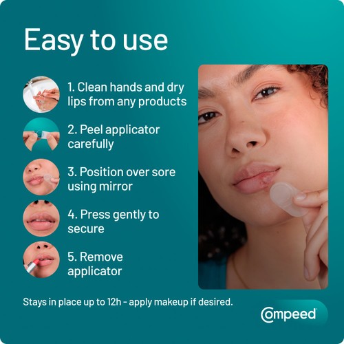 Compeed Invisible Cold Sore Patch