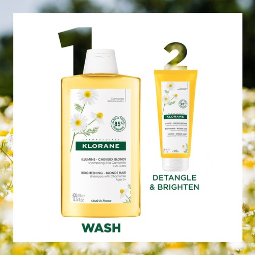 Klorane Brightening Shampoo with Camomile for Blonde Hair