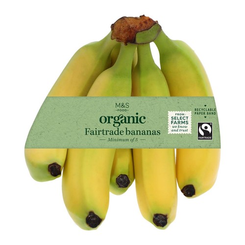 M&S Organic Fairtrade Bananas