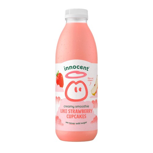 Innocent Like Strawberry Cupcakes Creamy Smoothie