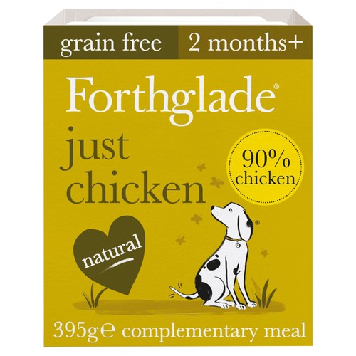 Forthglade Complementary Grain Free Wet Dog Food Just 90% Chicken