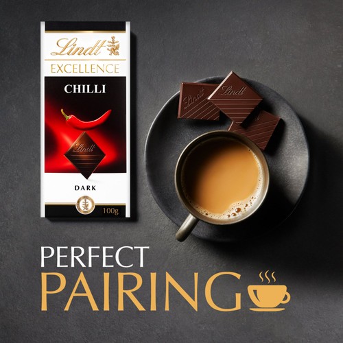 Lindt Excellence Dark Chilli Chocolate Bar