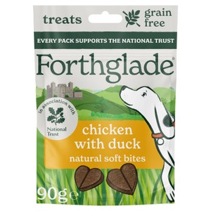 Forthglade National Trust Natural Soft Bite Treats Chicken with Duck