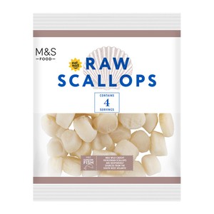 Raw Scallops Frozen