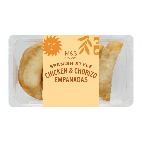M&S Smoky Chicken & Chorizo Empanadas Serves 2