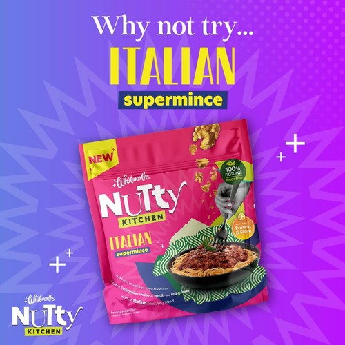 Whitworths Nutty Kitchen Plant Based Mexican Mince