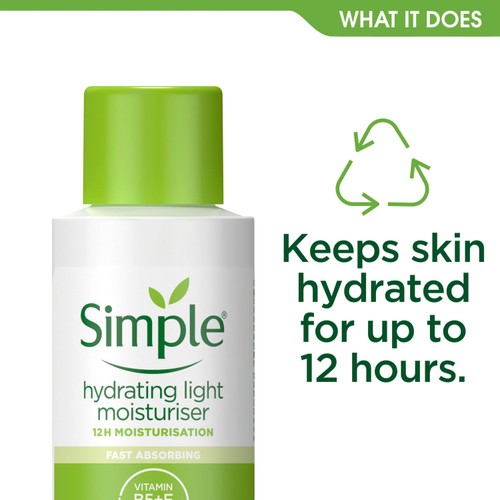 Simple Hydrating Light Moisturiser Travel Size